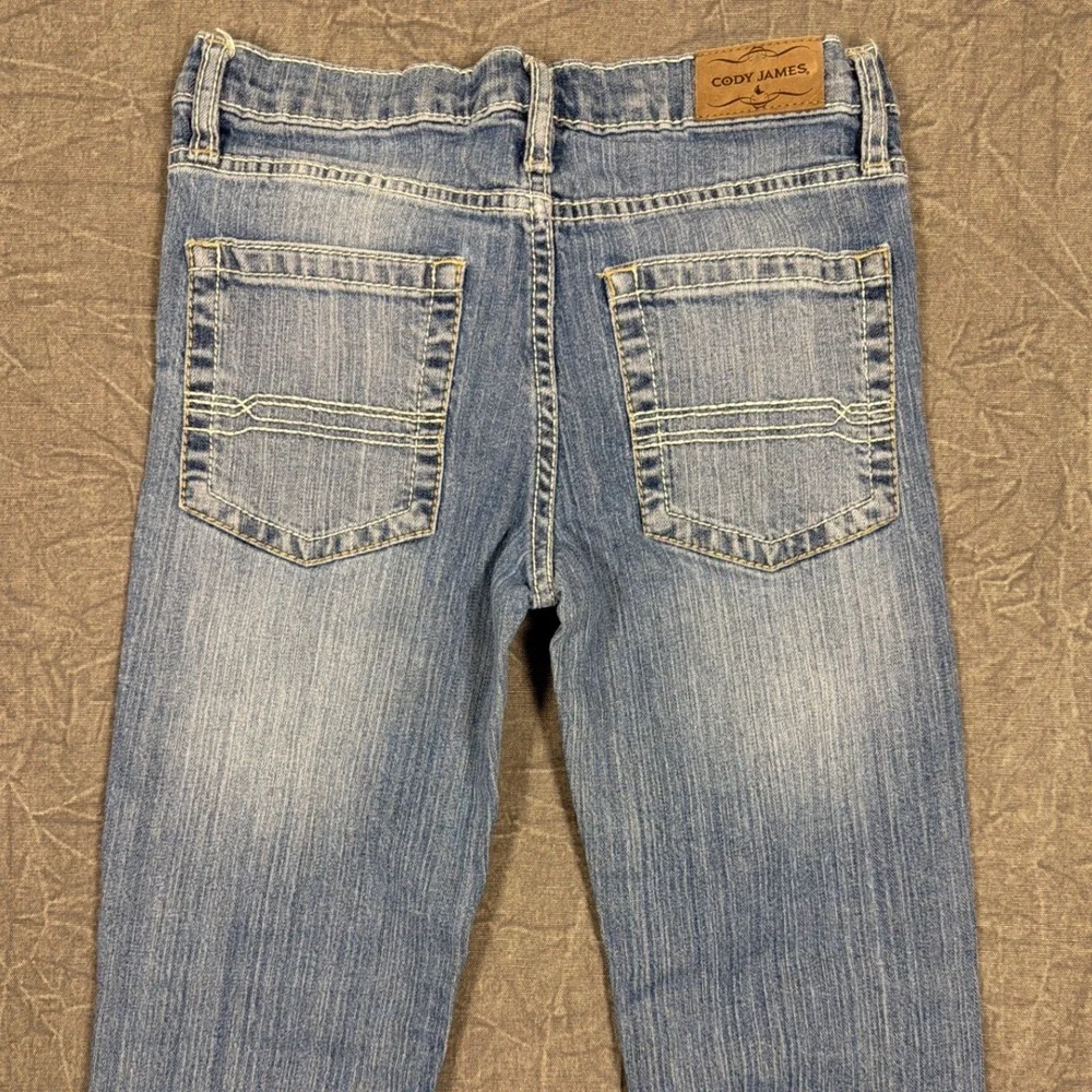 Cody James Girls Straight Leg Western Denim Jeans Blue Size 16 RN138823